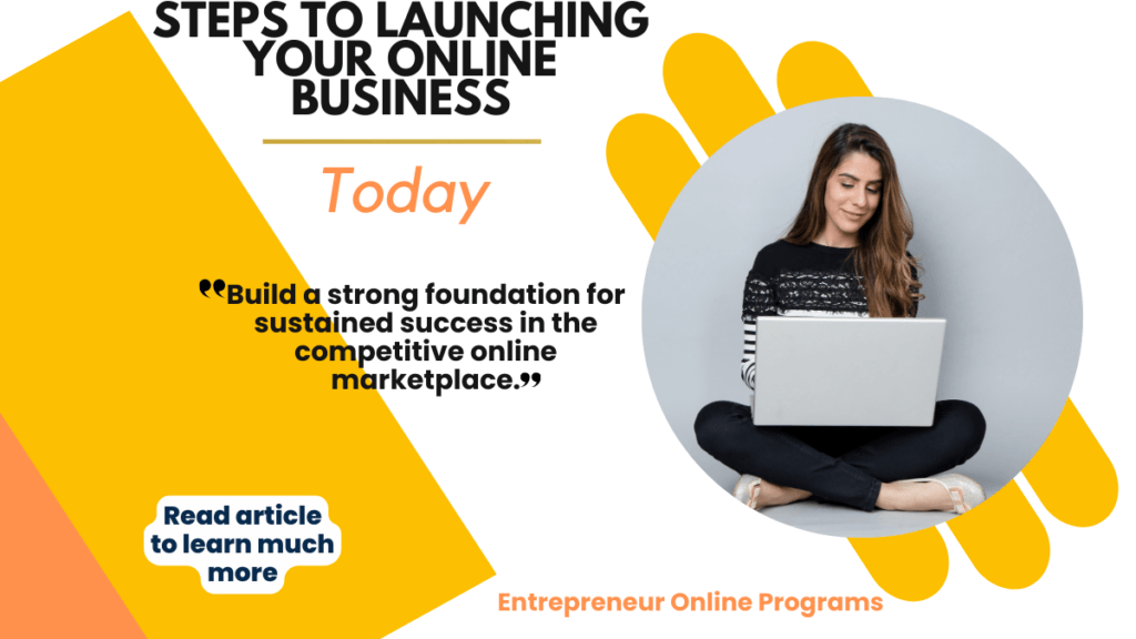 Steps To Launching Your Online Business