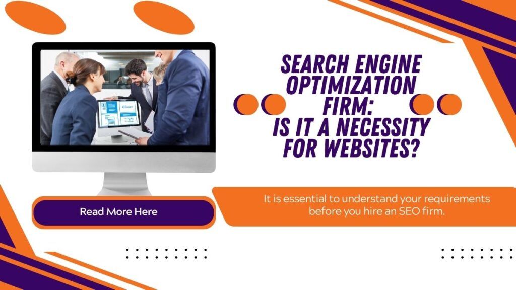 Search Engine Optimization Firm: A Necessity For Websites? image