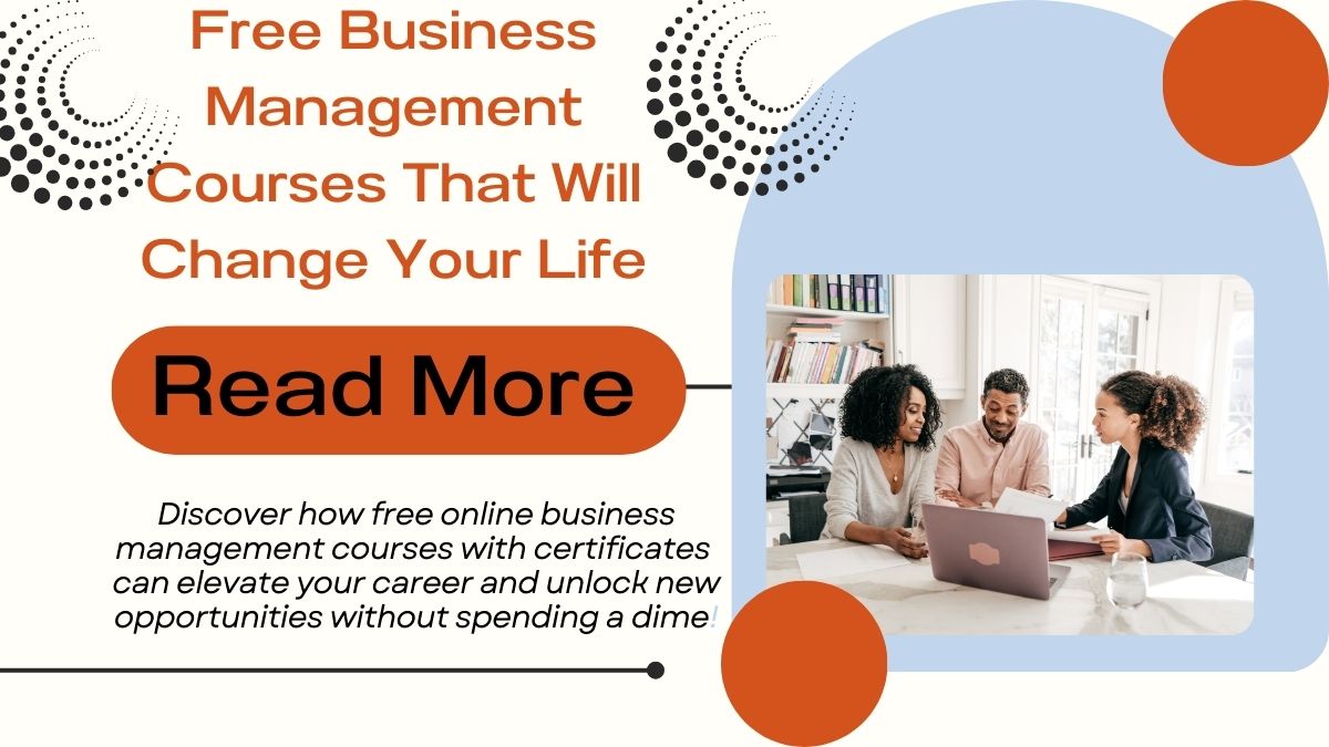 Free Business Management Courses